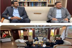 دیدار مدیرکل پزشکی قانونی استان با فرماندار شهرستان سمنان