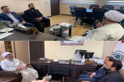 دیدار مدیرکل پزشکی قانونی استان با مدیرکل اوقاف و امور خیریه