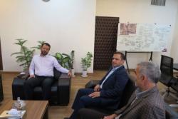 دیدار دکتر حسنی با مدیرکل راه و شهرسازی استان سمنان